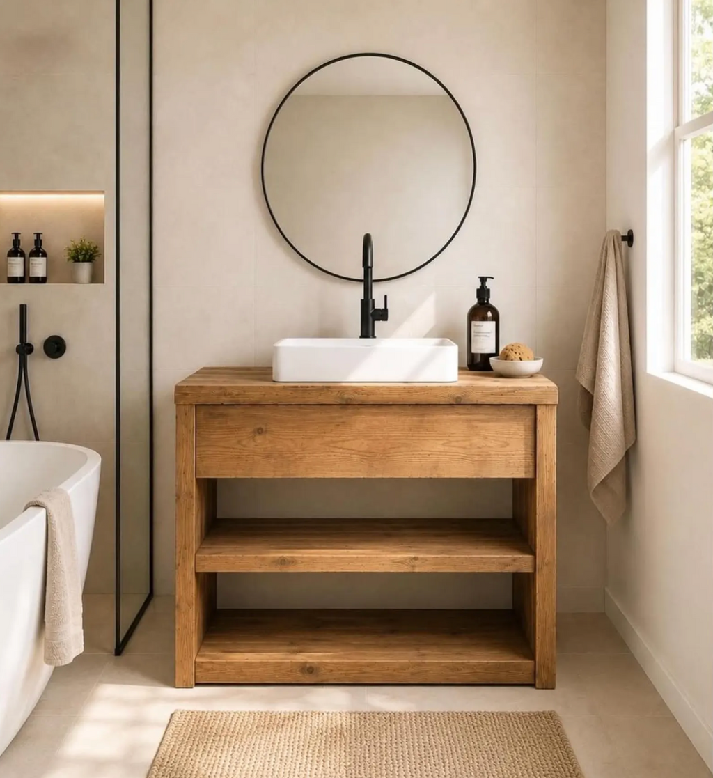 The Honey oak Washstand