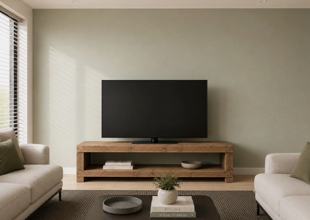 The Large Farmhouse Rustic TV Stand