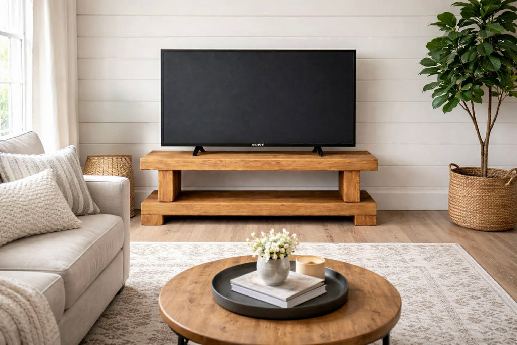 Old English TV Stand