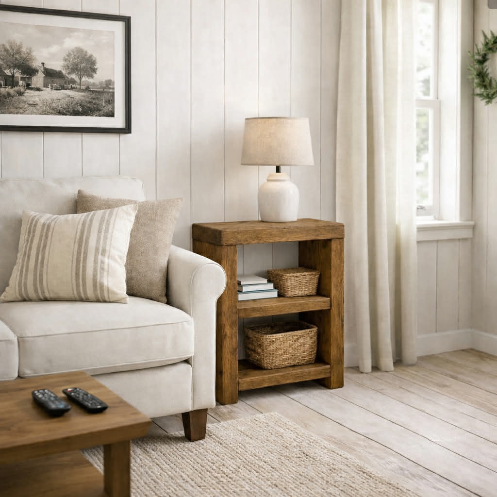 Rustic Lulworth side table